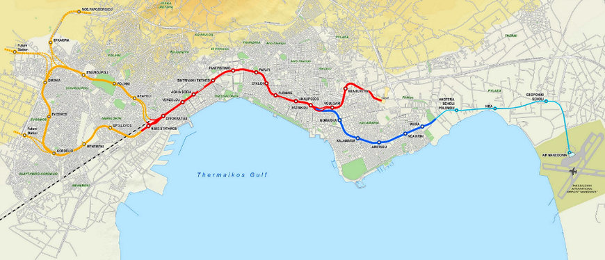 FIRST AUTOMATED METRO IN GREECE RUN BY ATM MILAN AND EGIS